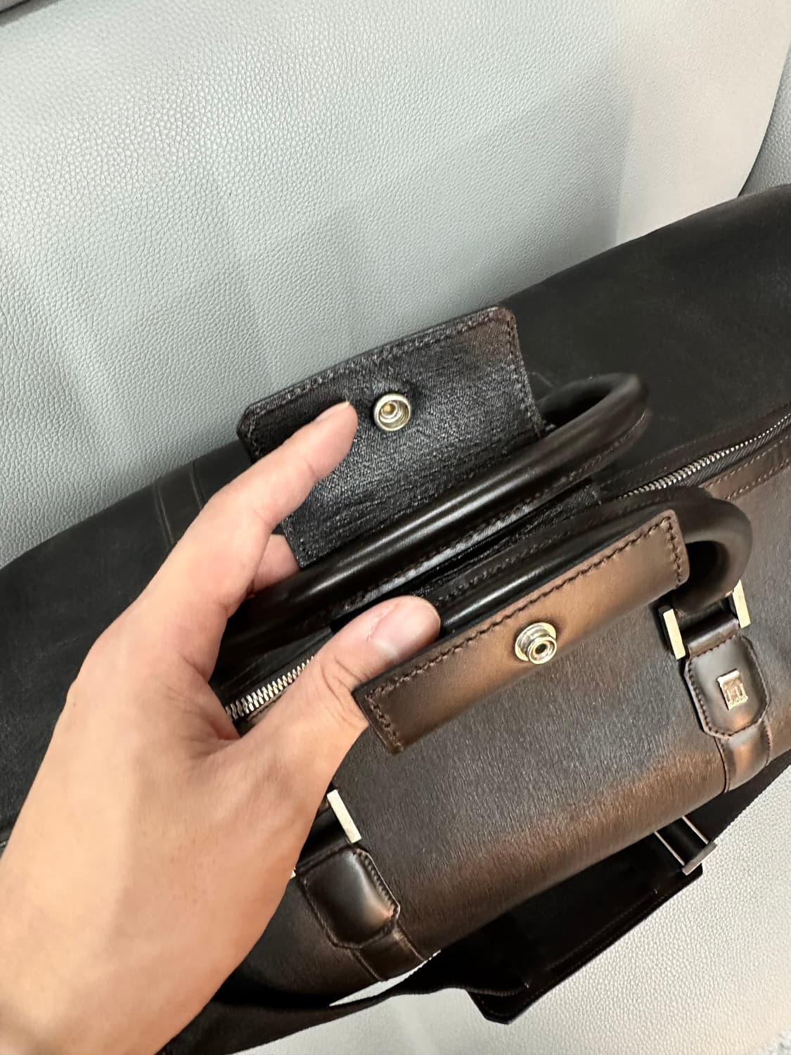 던힐 레더 보스턴백 상품이미지6