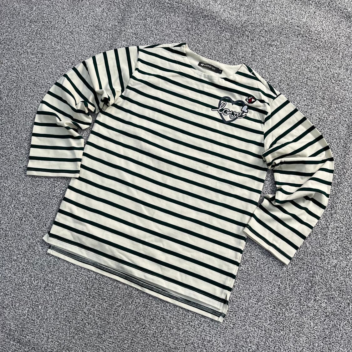 S 행텐 여성 스트라이프 티셔츠 0320M 상품이미지1