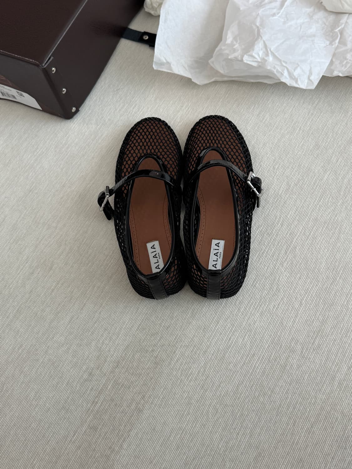 Alaia 알라이아 피시넷 블랙 37.5 상품이미지1
