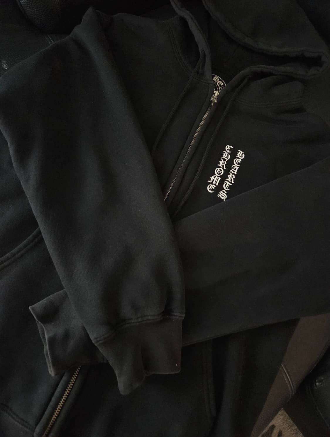 크롬하츠 3트리플크로스 헤비웨이트 와플 후드집업 상품이미지6