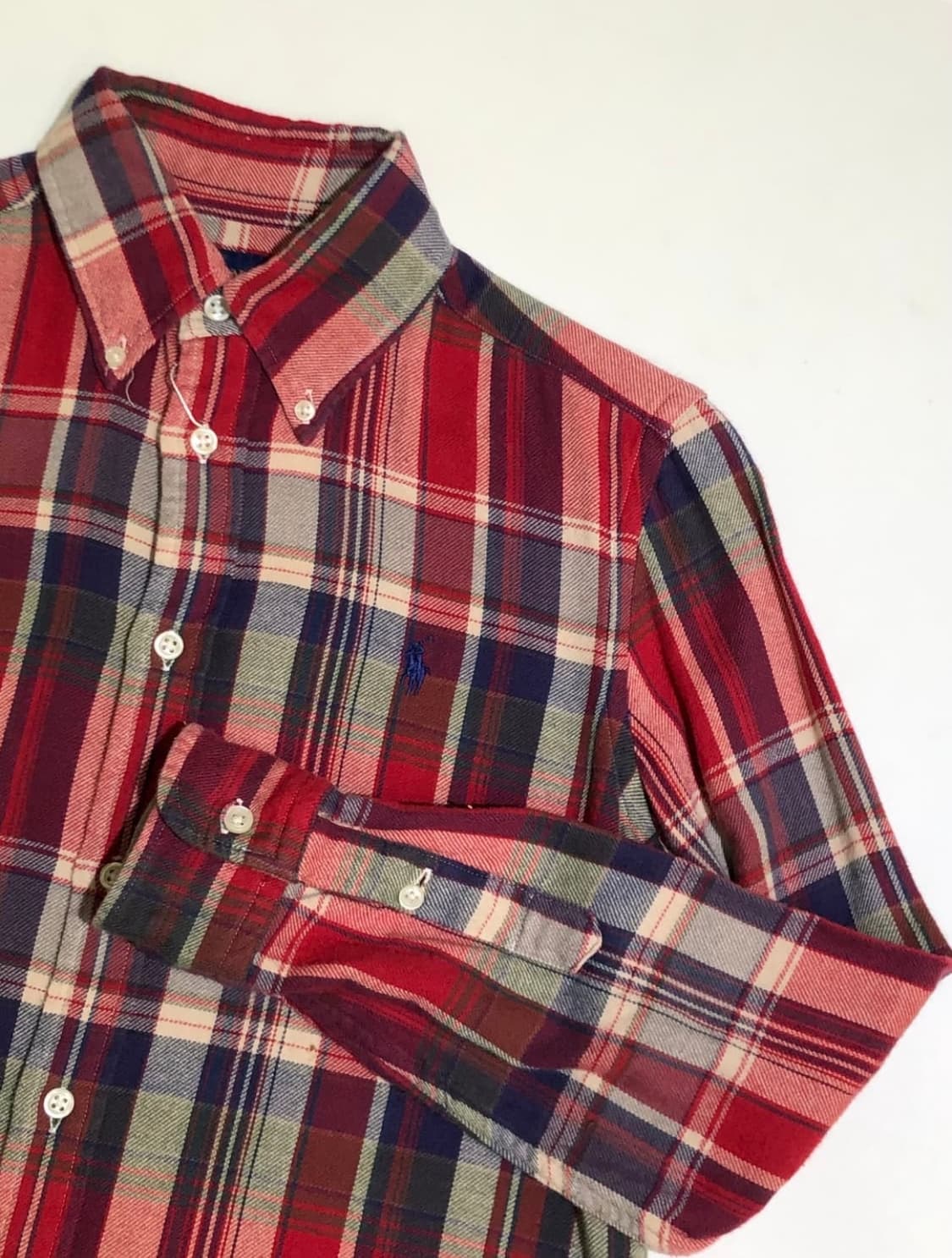 Polo 폴로 랄프로렌 플란넬 체크 셔츠 상품이미지2