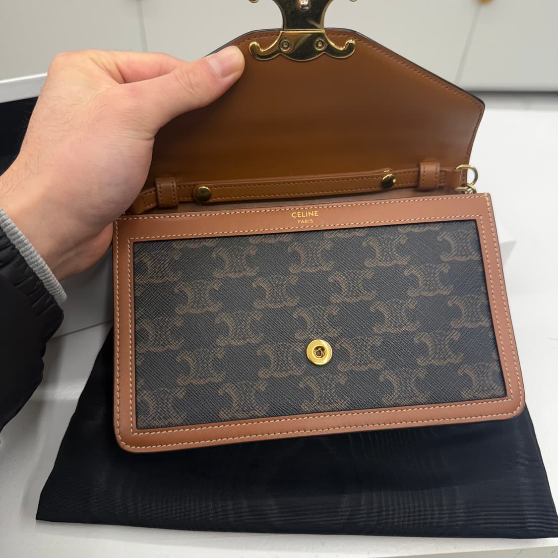 셀린느 트리오페 마고 체인백 상품이미지6