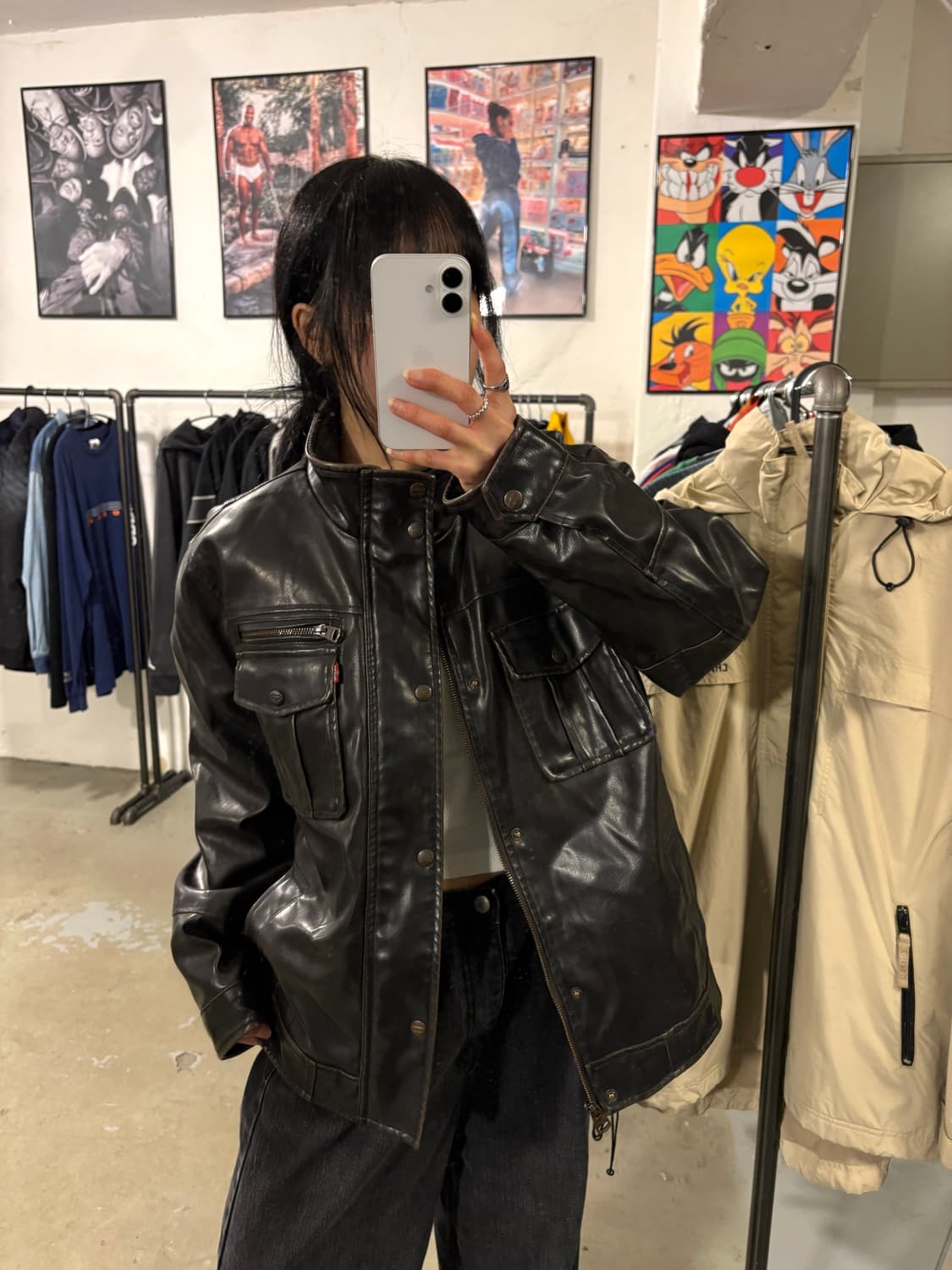 리바이스 가죽자켓 상품이미지4