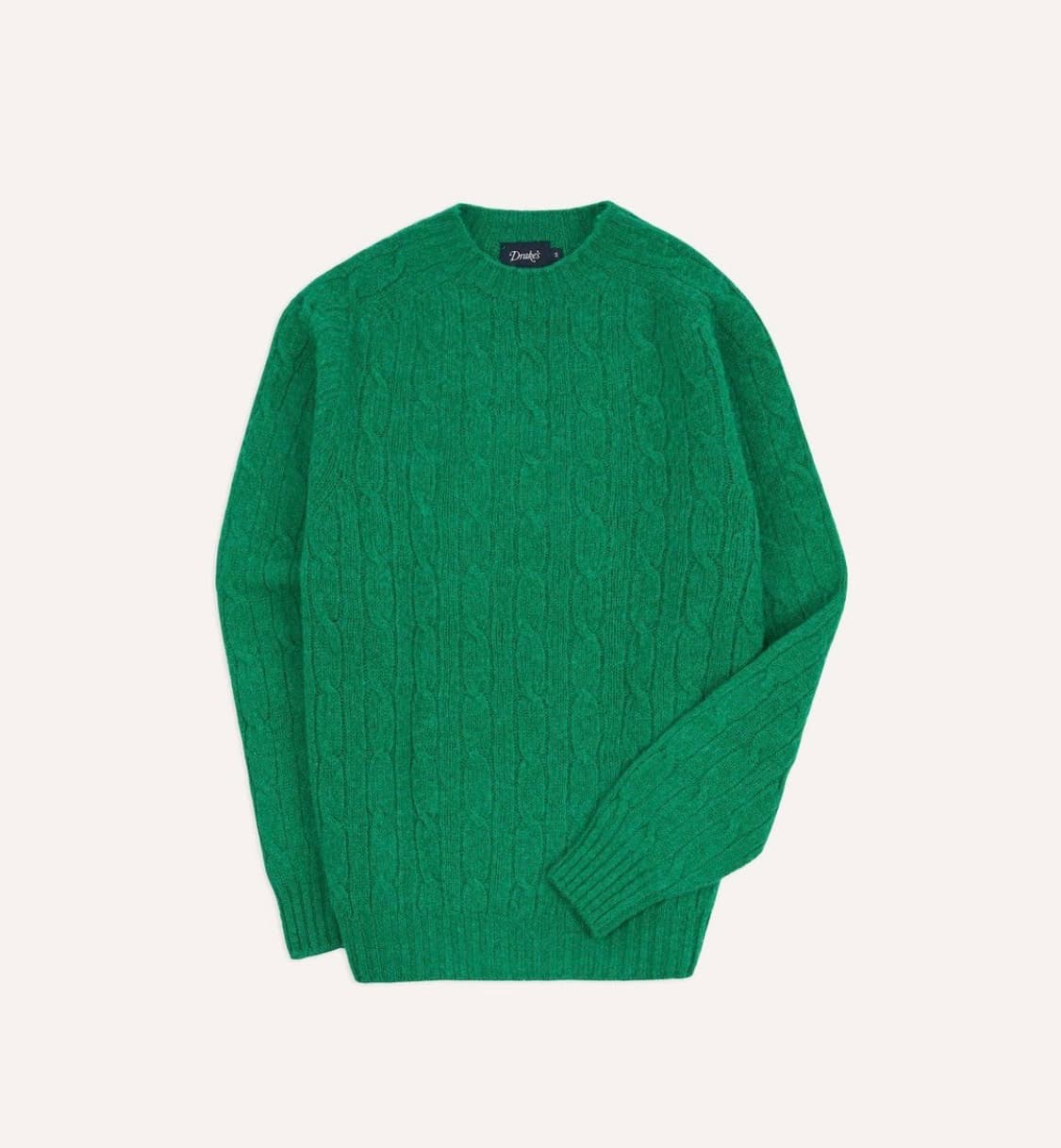 [XL]드레익스 Green Brushed Shetland Cable 니트 상품이미지2