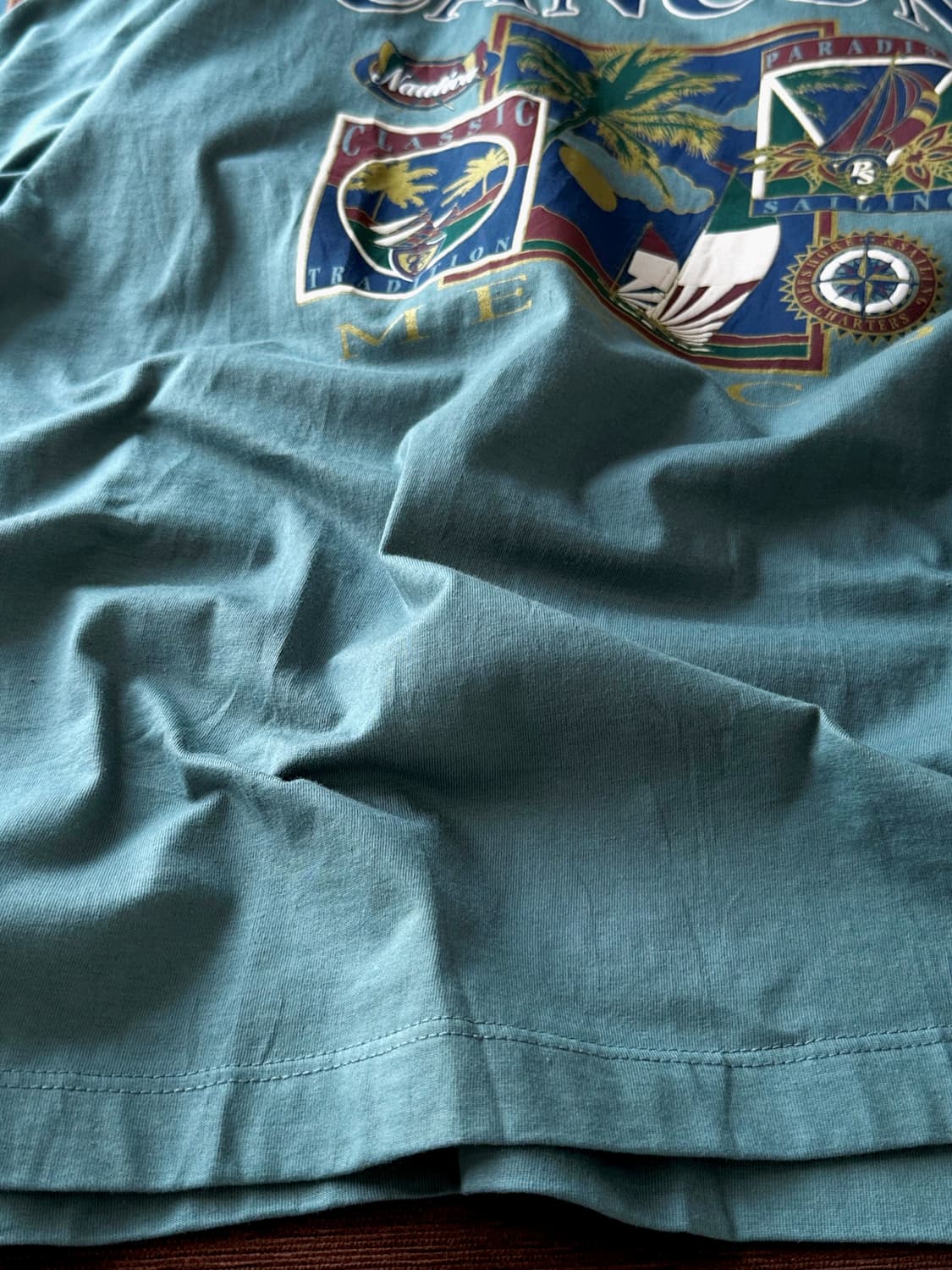 MEXICO fabric graphic printing t-shirt 상품이미지3