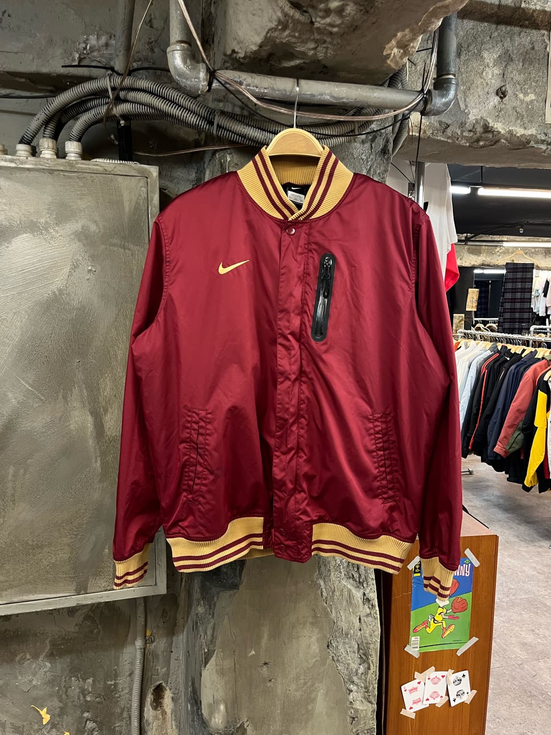 나이키 ma1 자켓 레드 3XL #csz1762 상품이미지1