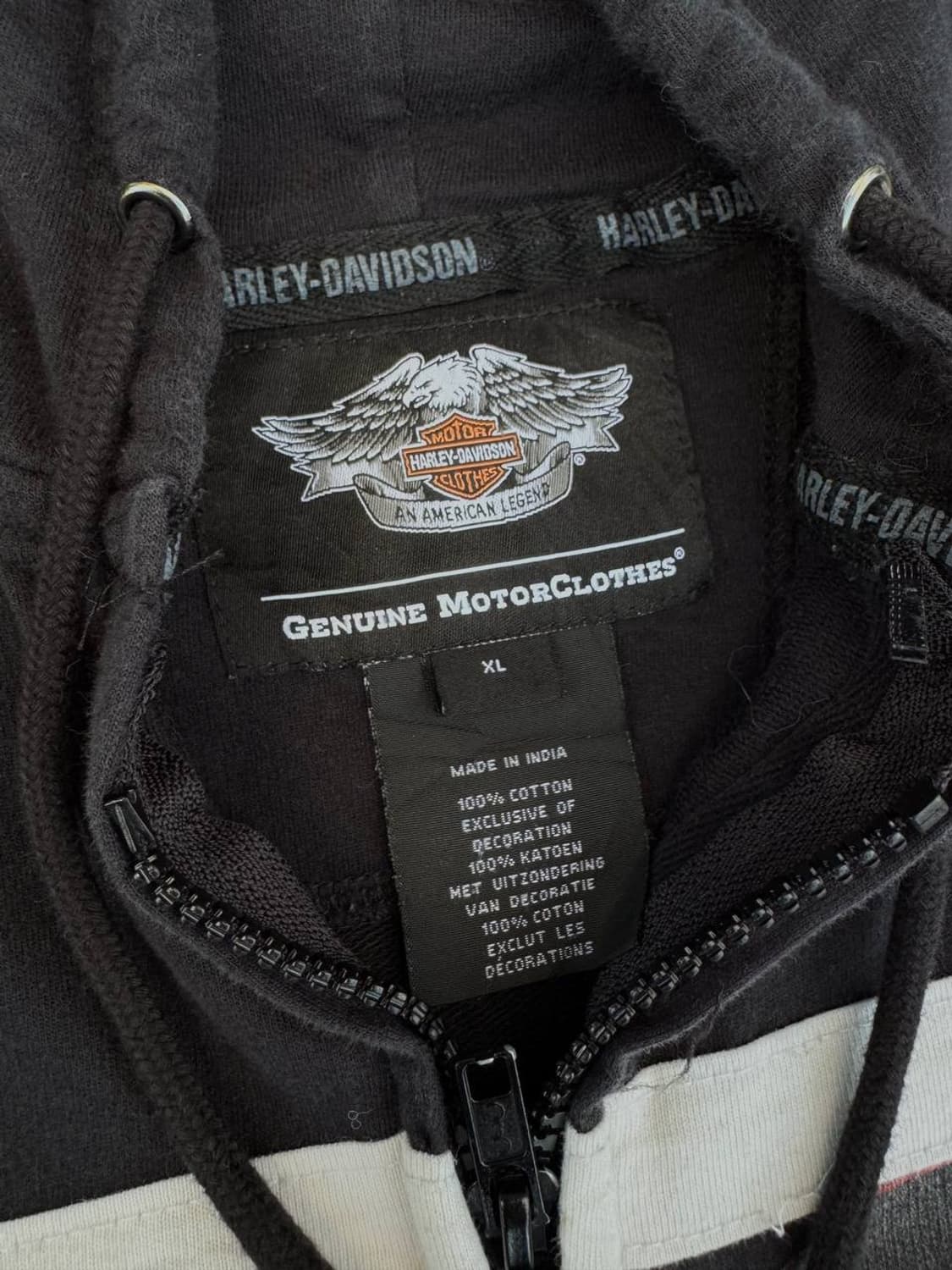 Harley Davidson patch cotton zip up  상품이미지4