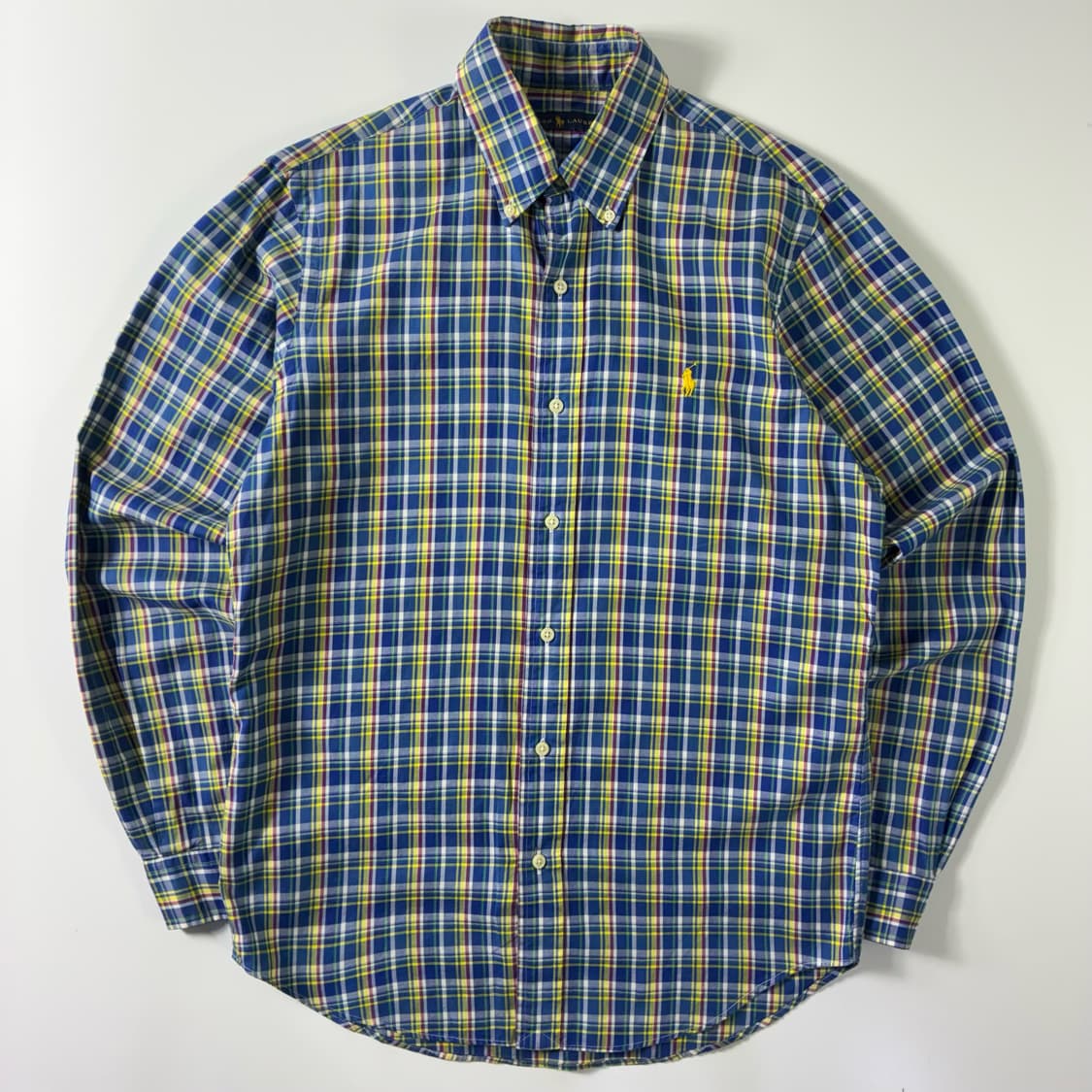 Polo  폴로 랄프로렌 자수 코튼 체크 셔츠  상품이미지1