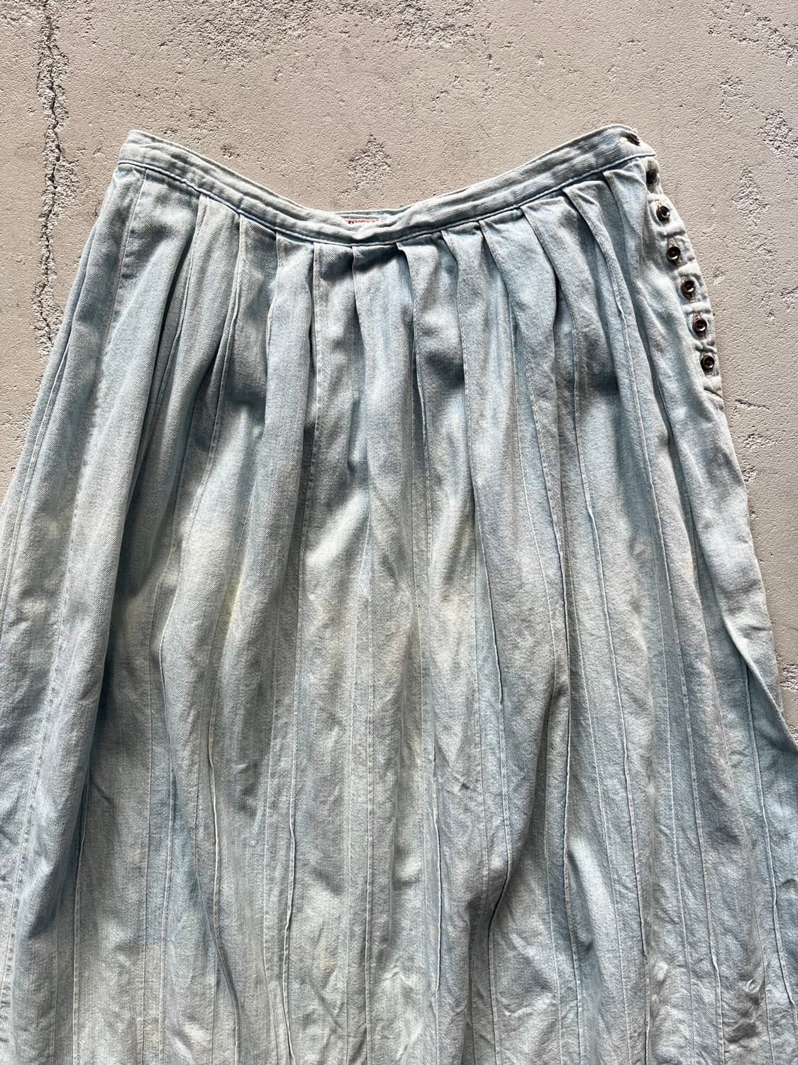 vintage denim skirt 상품이미지1