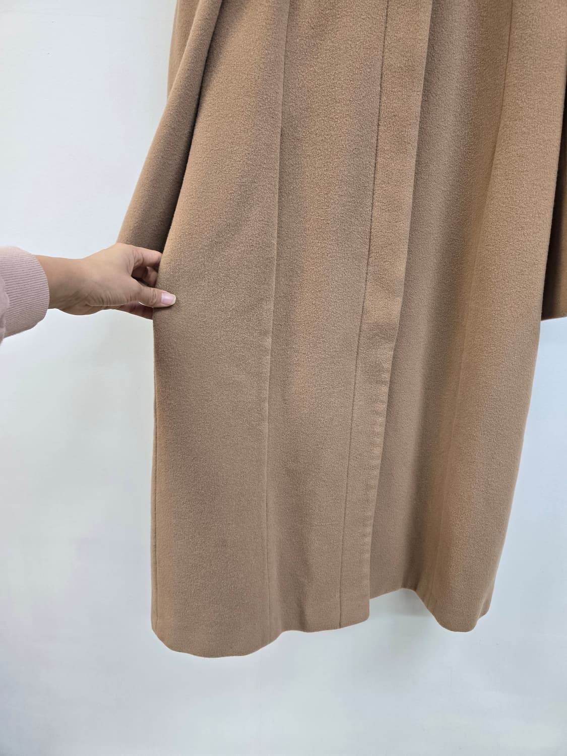 발렌티노 정품 울100% 단정라인 롱코트 상품이미지6