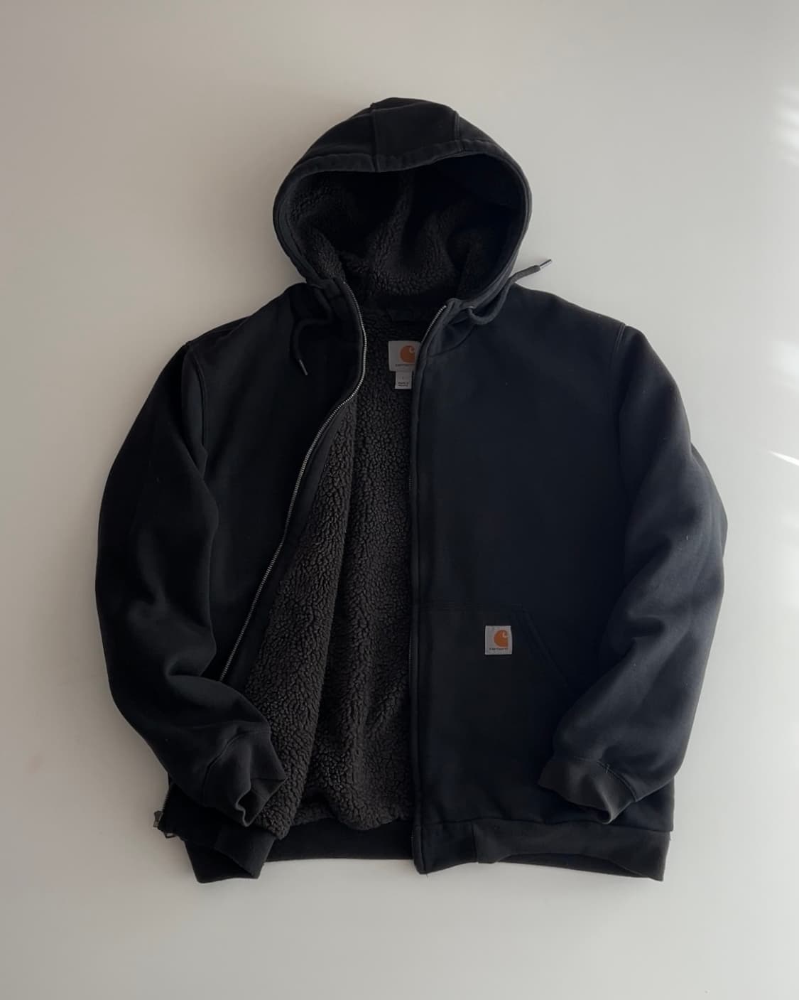칼하트 셰르파 라이닝 후드 집업 L 상품이미지1