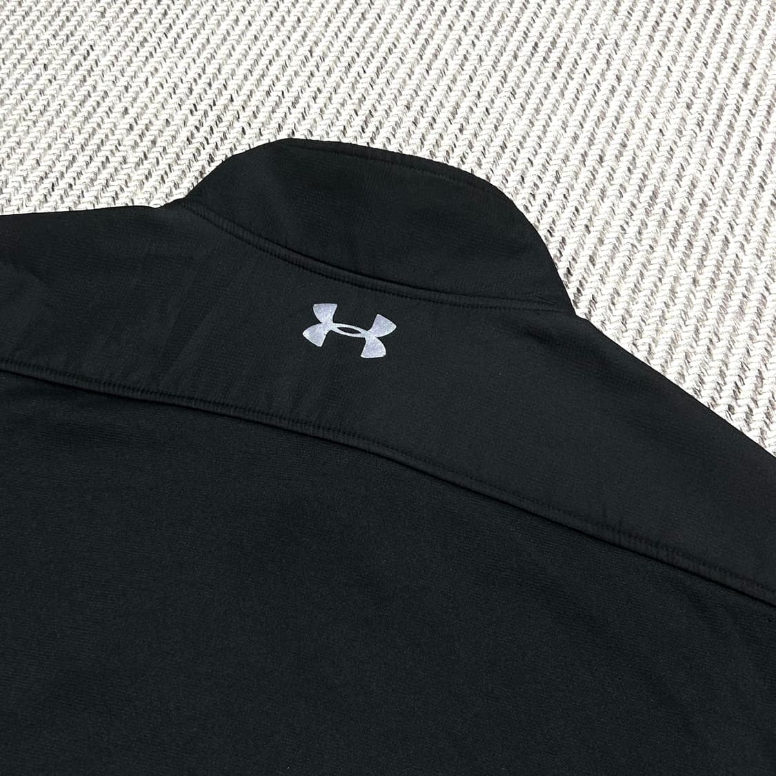 [XL] Underarmour 언더아머 기모 블랙 집업 져지 상품이미지3