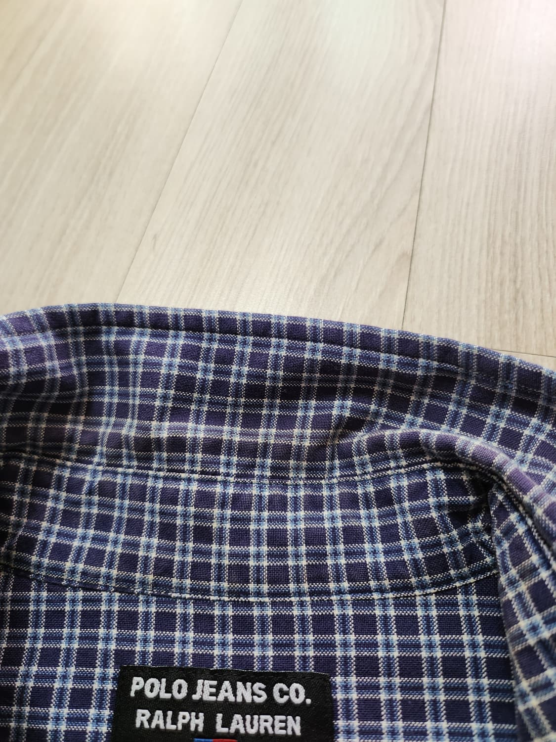 폴로 랄프로렌 진스 체크셔츠 (95 상품이미지7