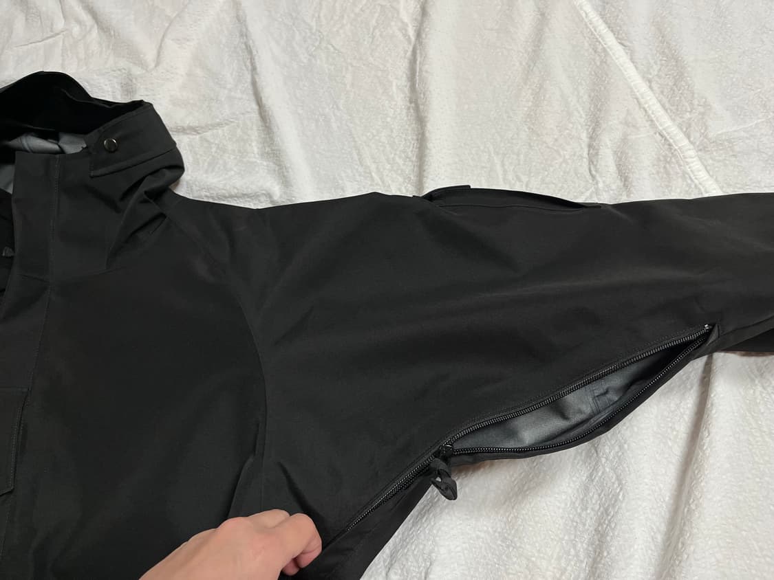 (L)빔즈x마모트 Marmot 고어텍스 ECWCS 파카 (블랙) 상품이미지6