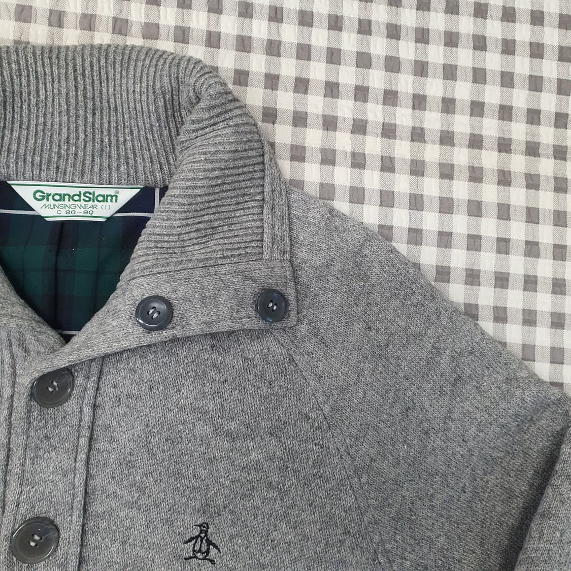 먼싱웨어 니트 가디건 남자90~95 상품이미지3