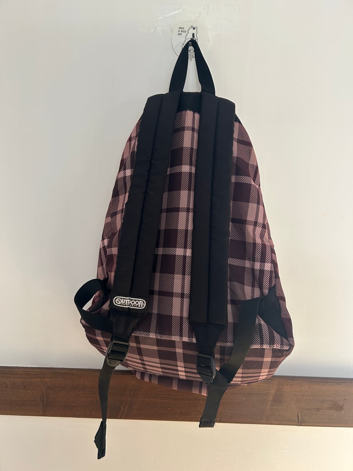 Outdoor products 타탄체크 백팩  상품이미지5