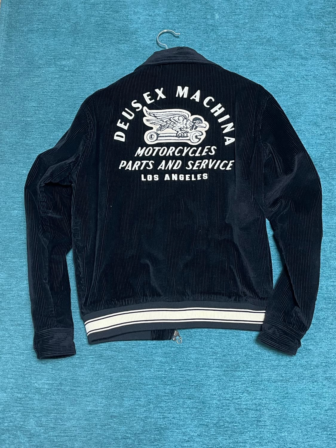 데우스 엑스 마키나 lennon cord bomber black L 상품이미지3