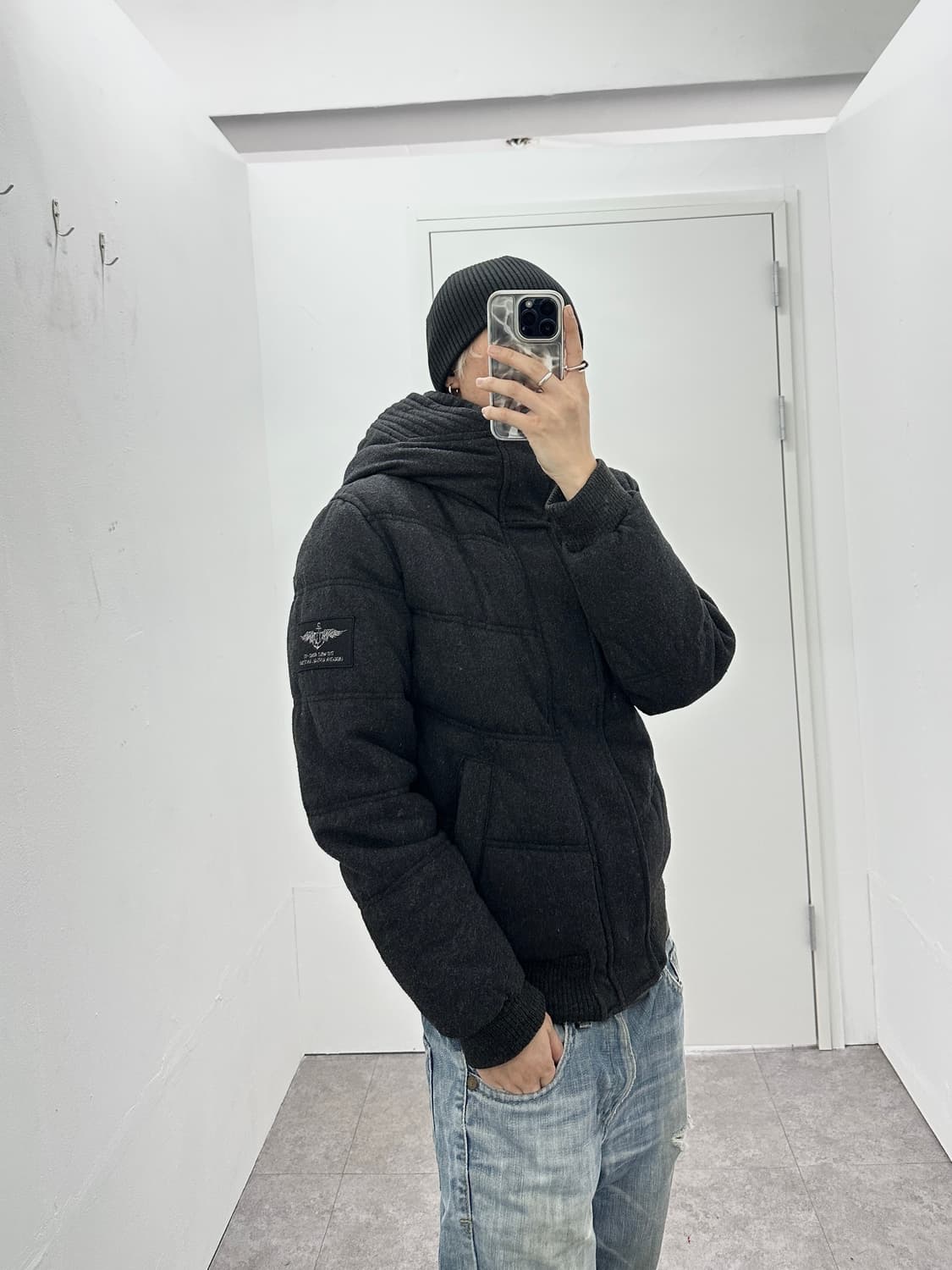 Nearby the best jeans two zipper padding 상품이미지5