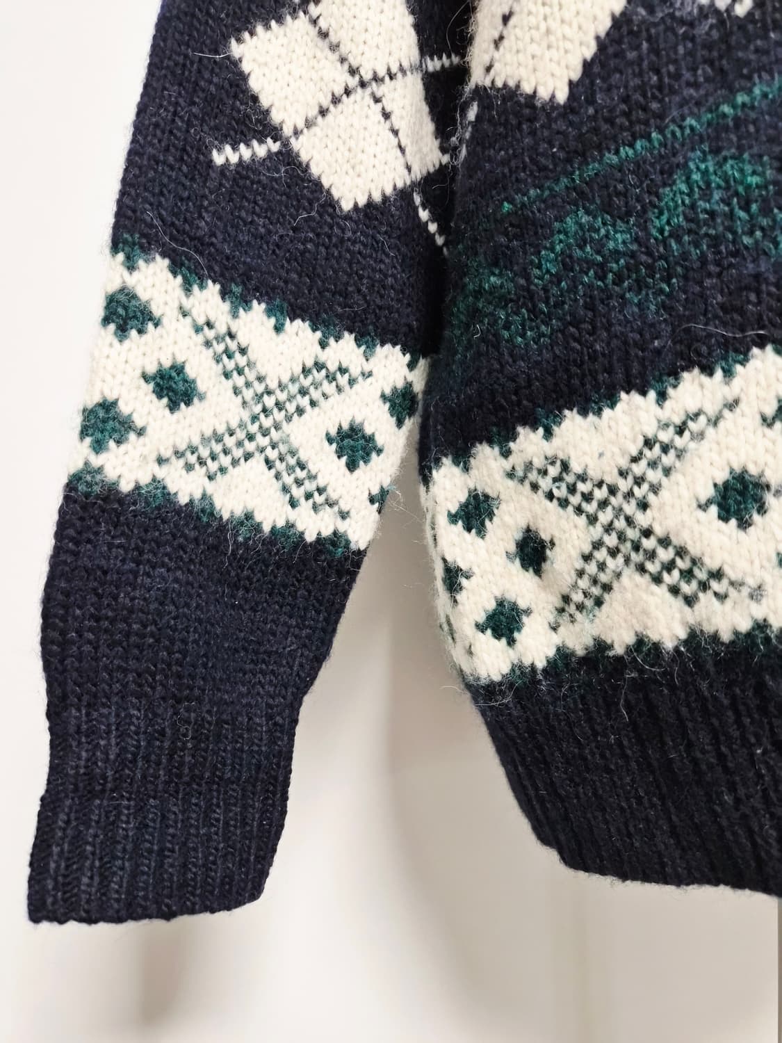 맥그리거 나바호 노르딕 진네이비 울니트 상품이미지6