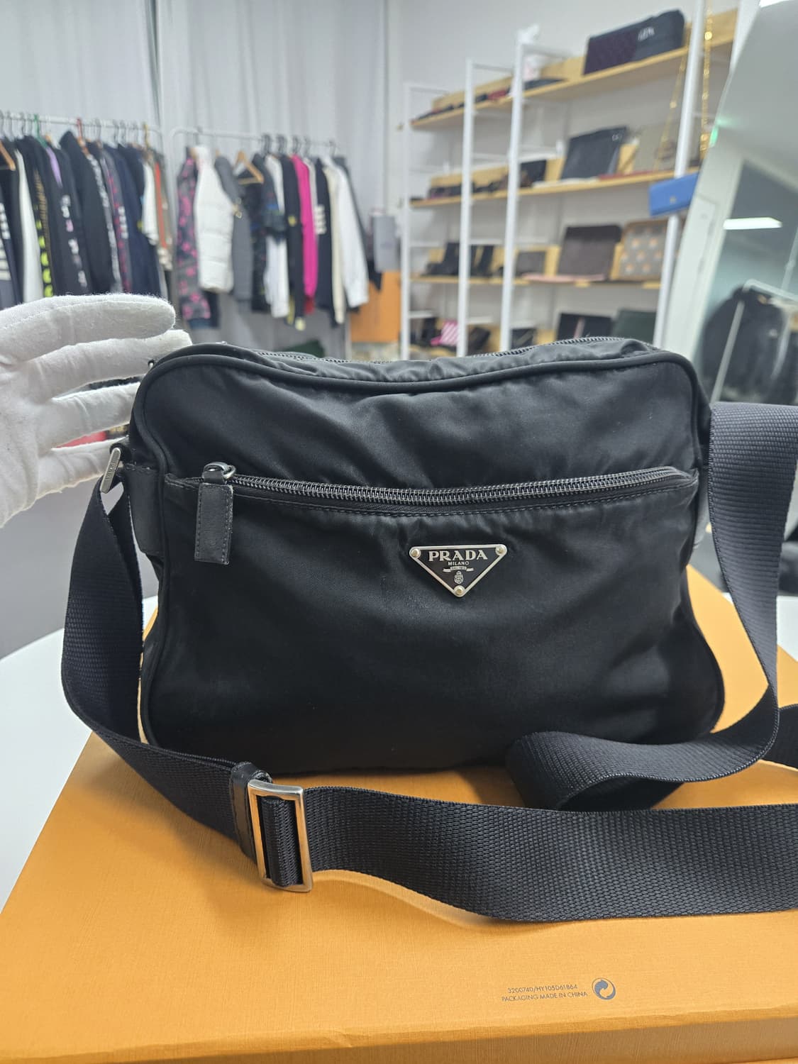 [정품]프라다 사피아노 크로스백 상품이미지1