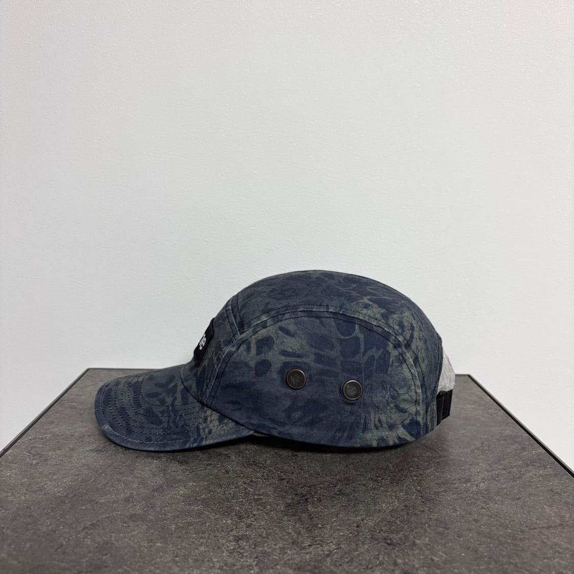 (OS) 슈프림 박스로고 캠프캡 모자 22SS 레오파드 카모 네이비 상품이미지2
