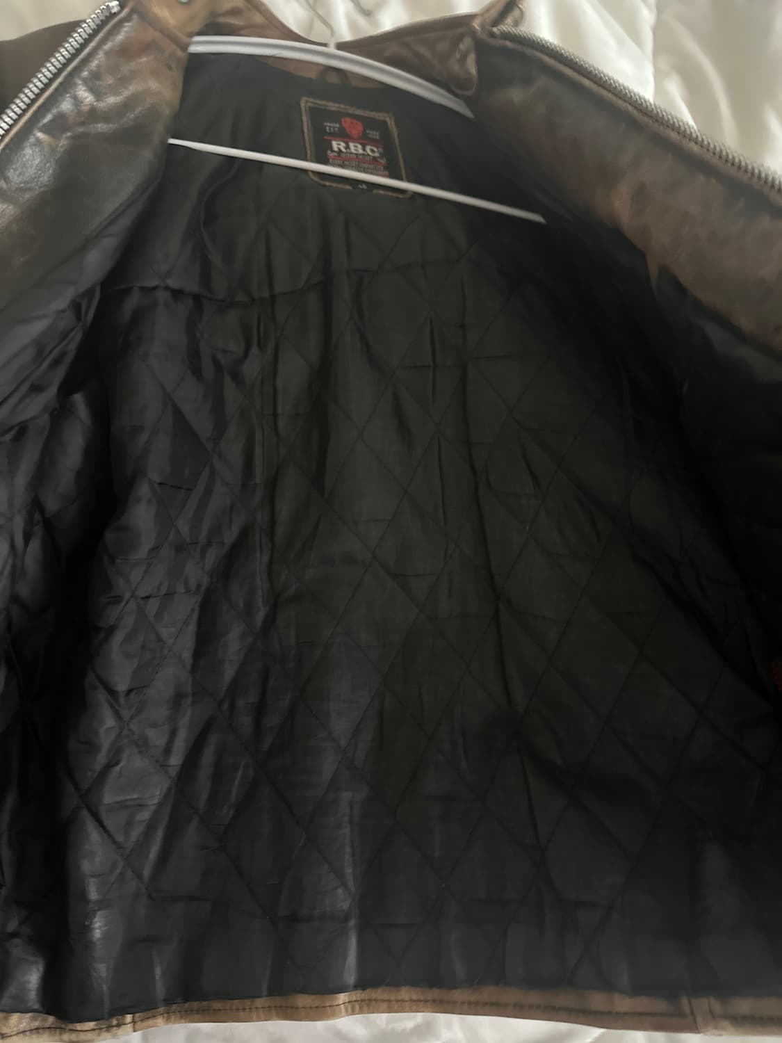 (103)R.B.C 싱글라이더 리얼 레더 자켓 상품이미지2