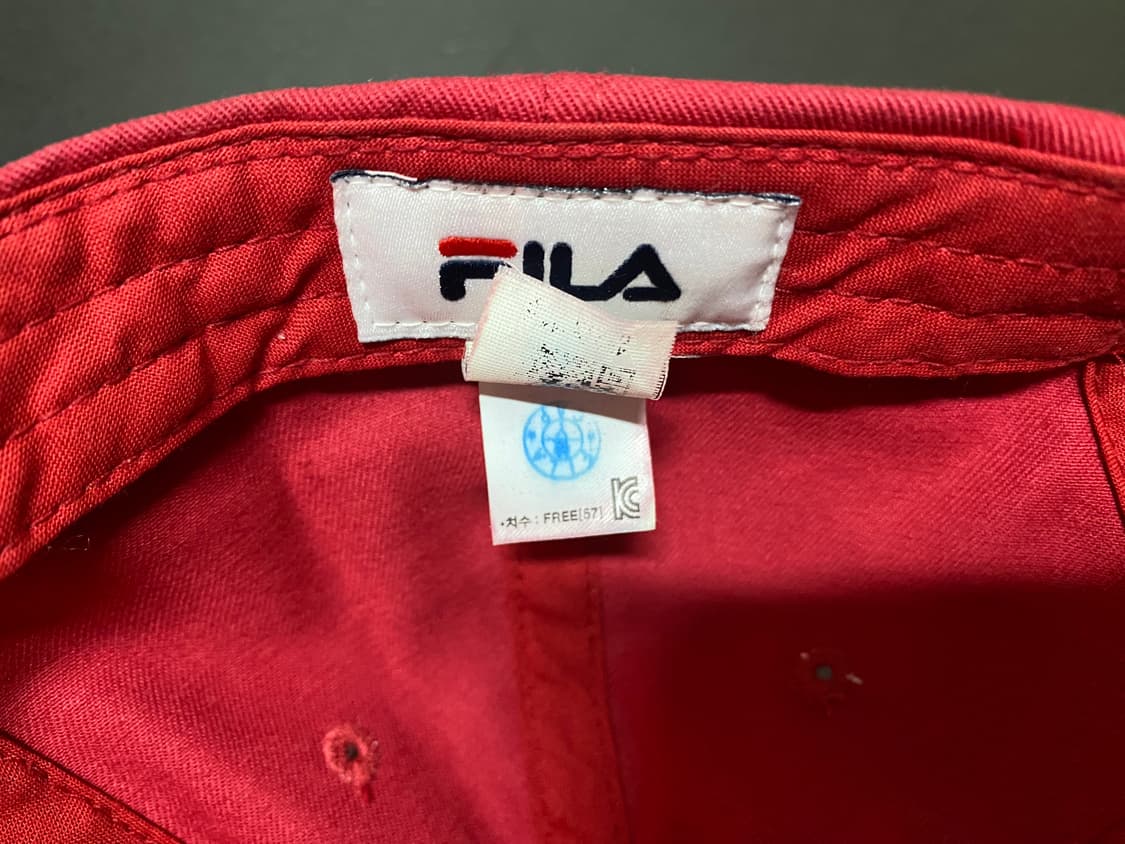 Fila vintage cap볼캡 상품이미지7