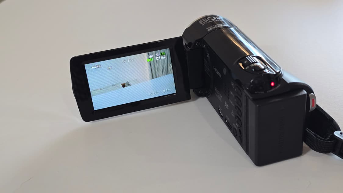 [S급 새거] 카리나캠코더 빈티지 캠코더 디카 JVC GZ-E170-B  상품이미지2