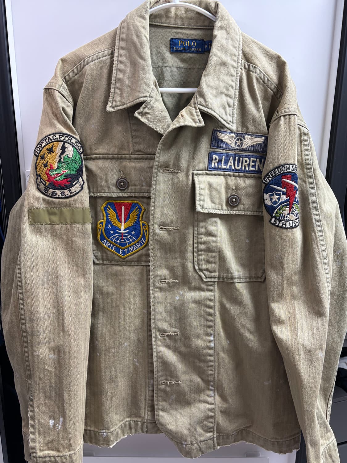 폴로 랄프로렌 밀리터리 필드 재킷 상품이미지1