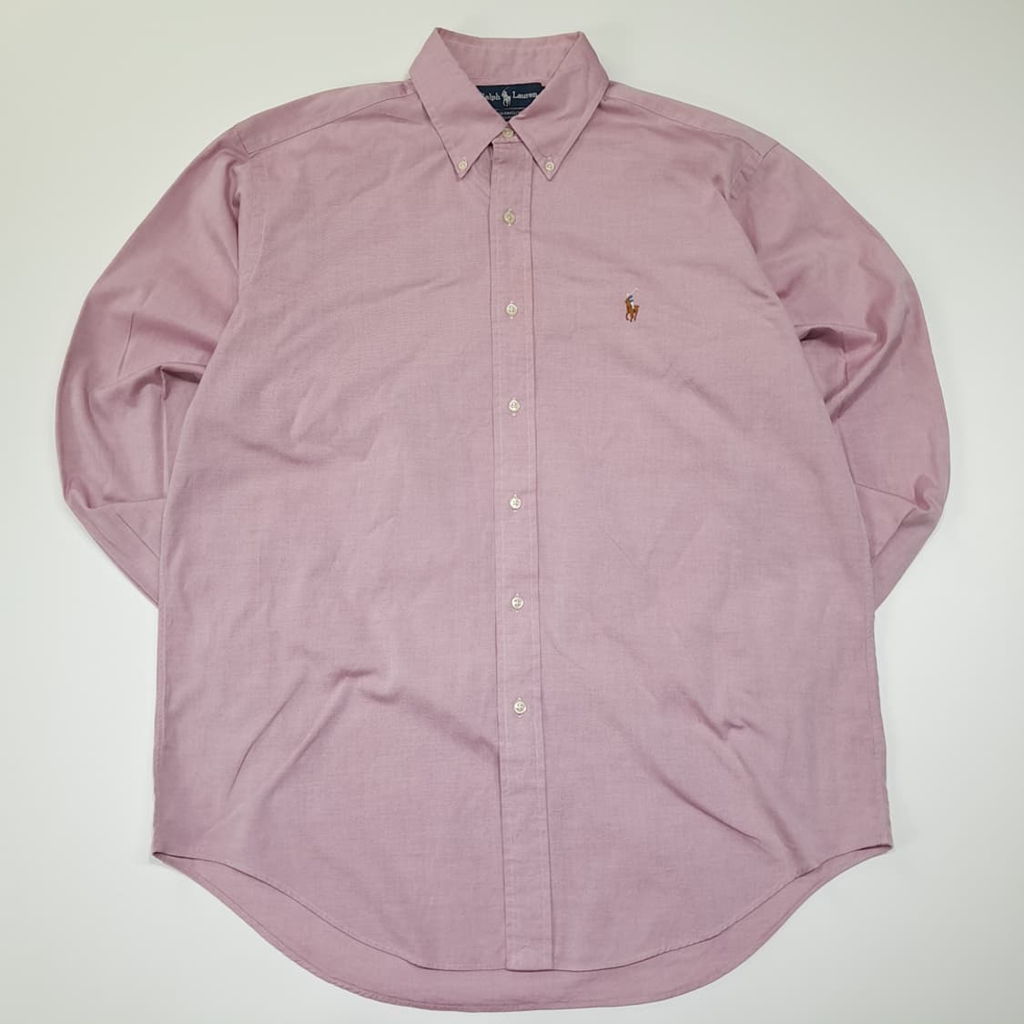 CL776 XL 폴로 90s 홍콩판 핀포인트 더스티핑크 셔츠 남방 상품이미지1