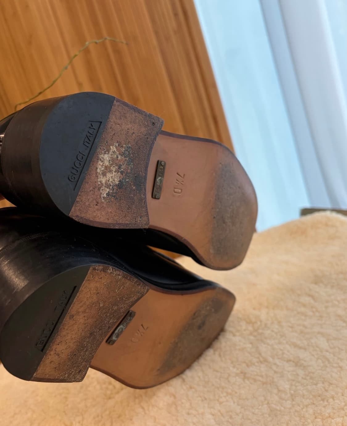 [250-255] 구찌 홀스빗 스퀘어토 로퍼 상품이미지4