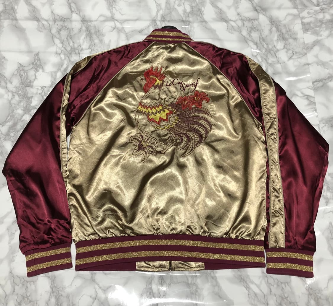 르꼬끄 스카잔 자켓 희귀 스카쟌 버건디 상품이미지3