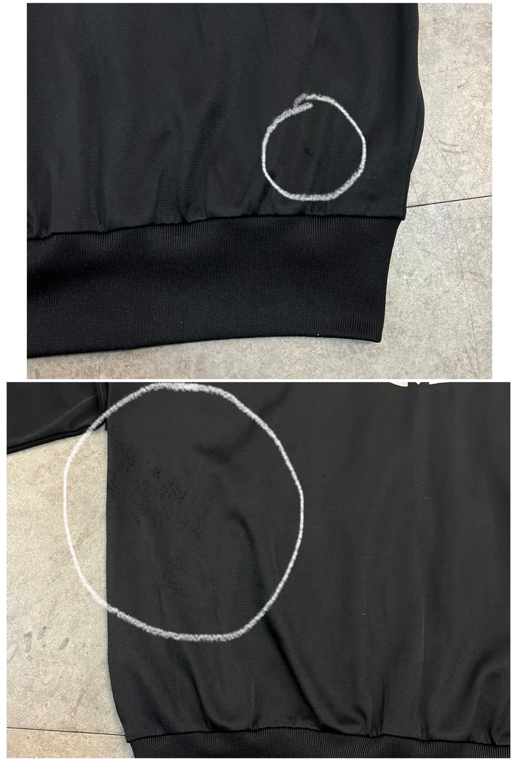 아디다스 트레포일 클럽 빅로고 져지 블랙 M #csz2465 상품이미지9