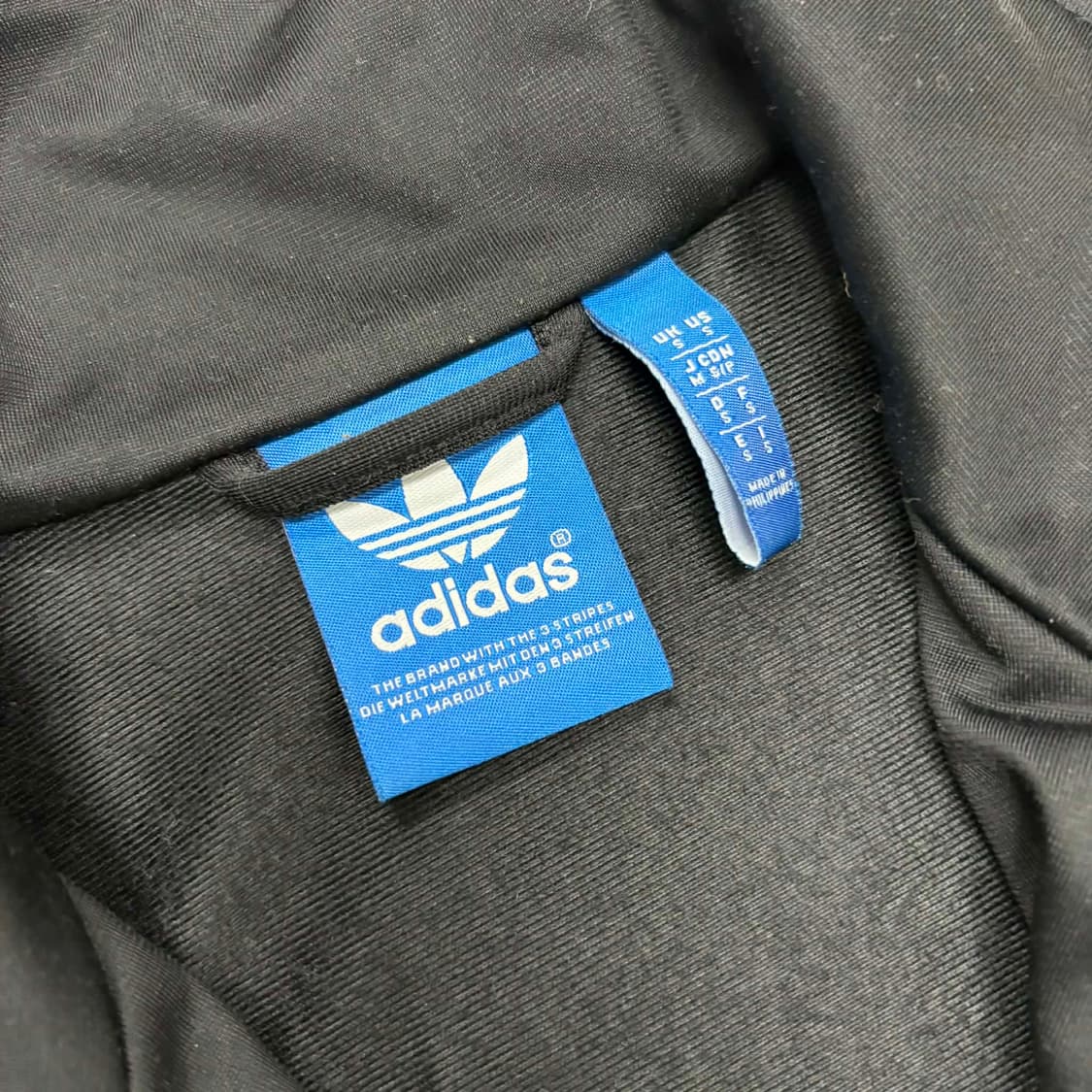 아디다스 블랙 구파이어버드 투바투연준 아이돌 트랙탑 희귀져지(S) 상품이미지4