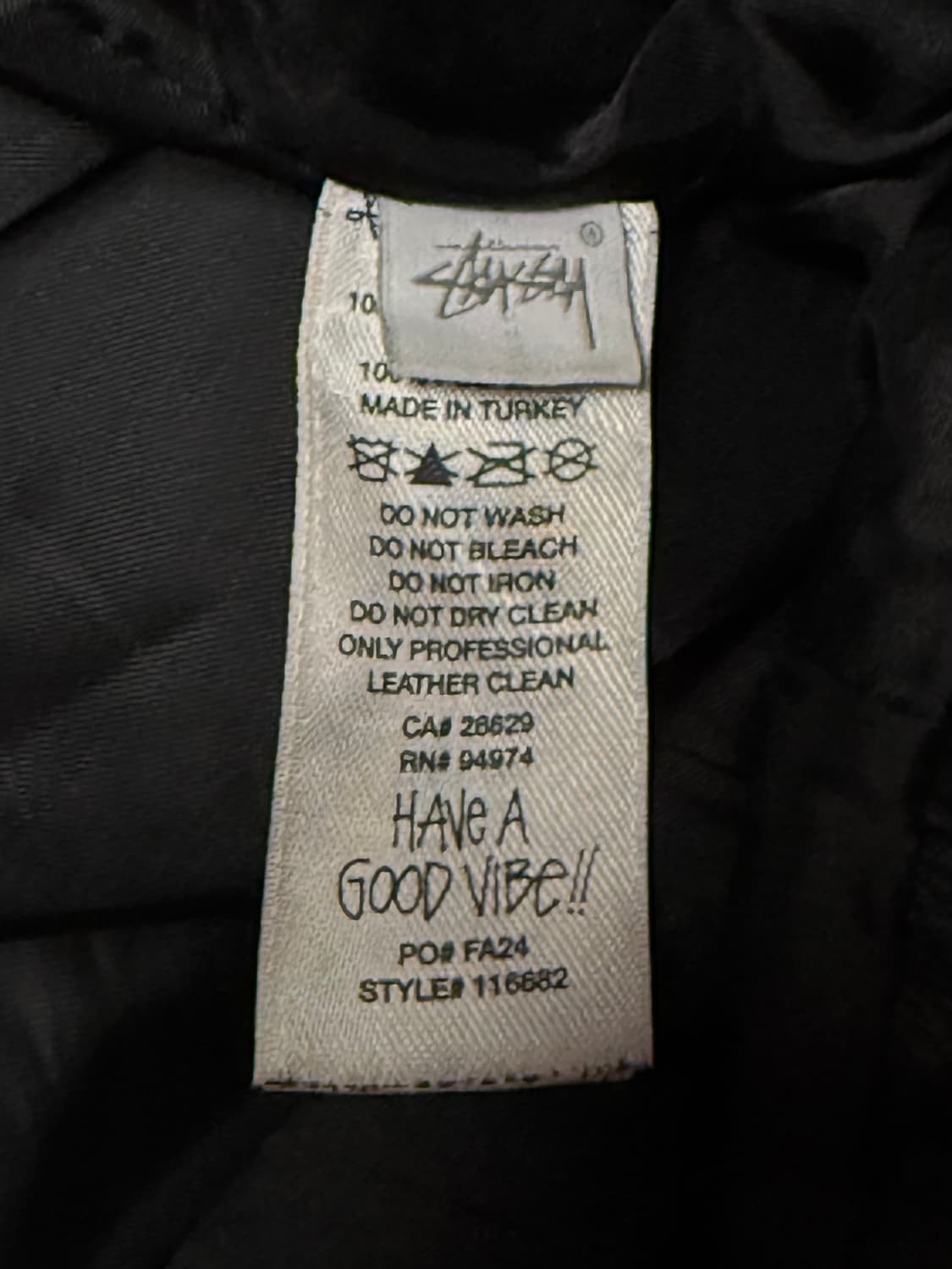 스투시 밀리터리 카고 가죽 바지 상품이미지5