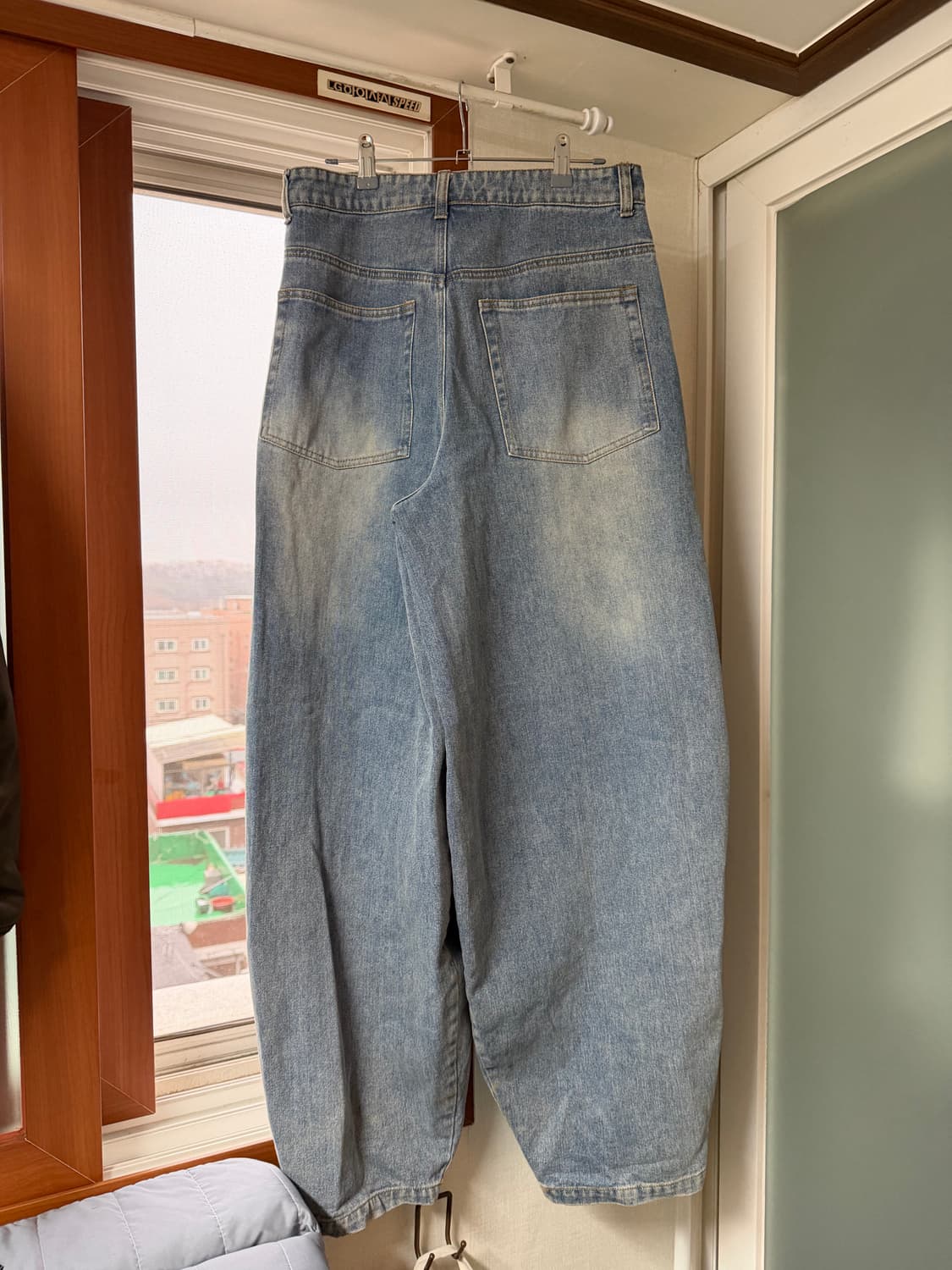 낫포너드 와이드 벌룬 데님 상품이미지2