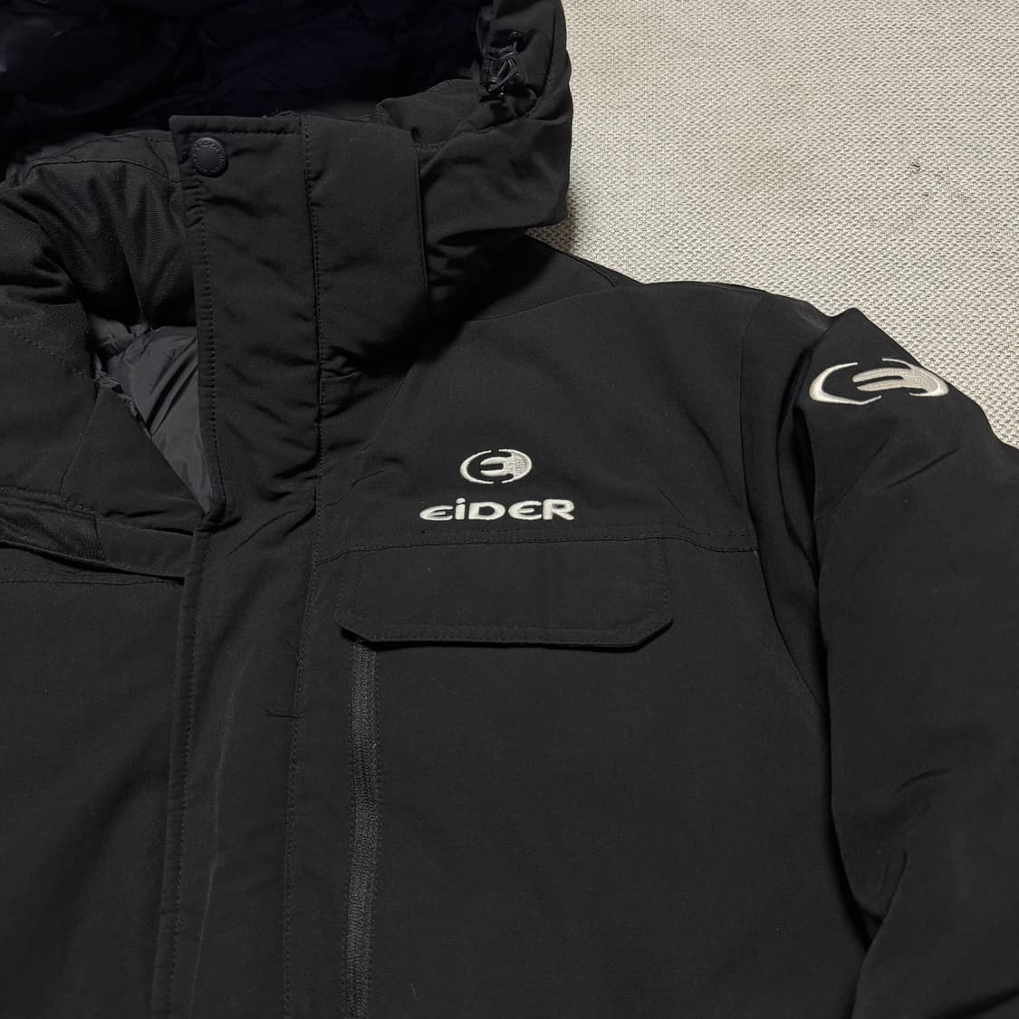 아이더 캐쥬얼 사파리 다운 자켓 상품이미지2