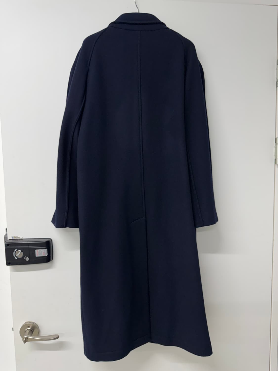 렉토 네이비 울 롱코트 (새제품) 상품이미지3