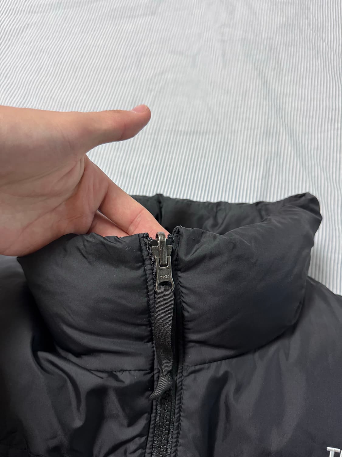 (W) 노스페이스 눕시 하이브리드 다운 볼 자켓 블랙 상품이미지7