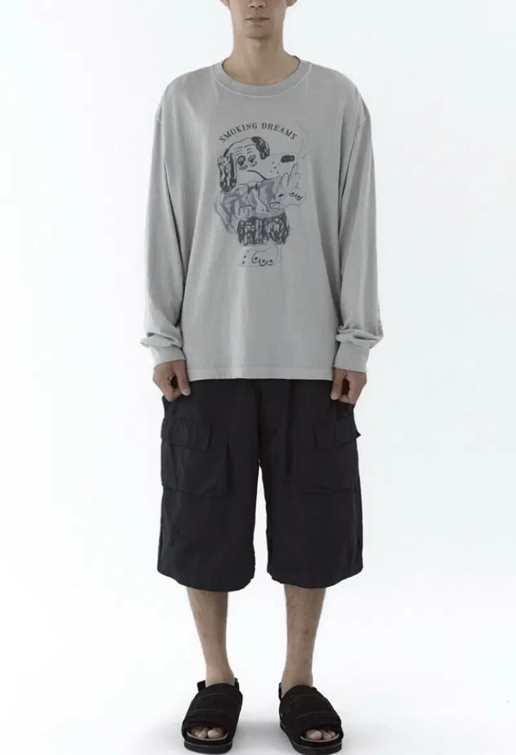 [3] 폴리테루 점보 슬라이더 샌들 블랙 상품이미지2