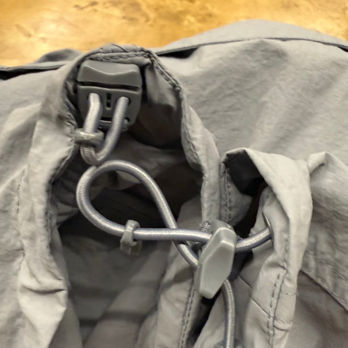 [정품/XL] 커버낫 C로고 바람막이 후드 자켓 그레이 b14 상품이미지7