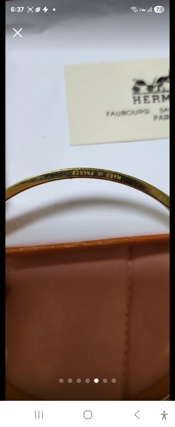 (정품)에르메스 켈리 뱅글 브레이슬릿 상품이미지5