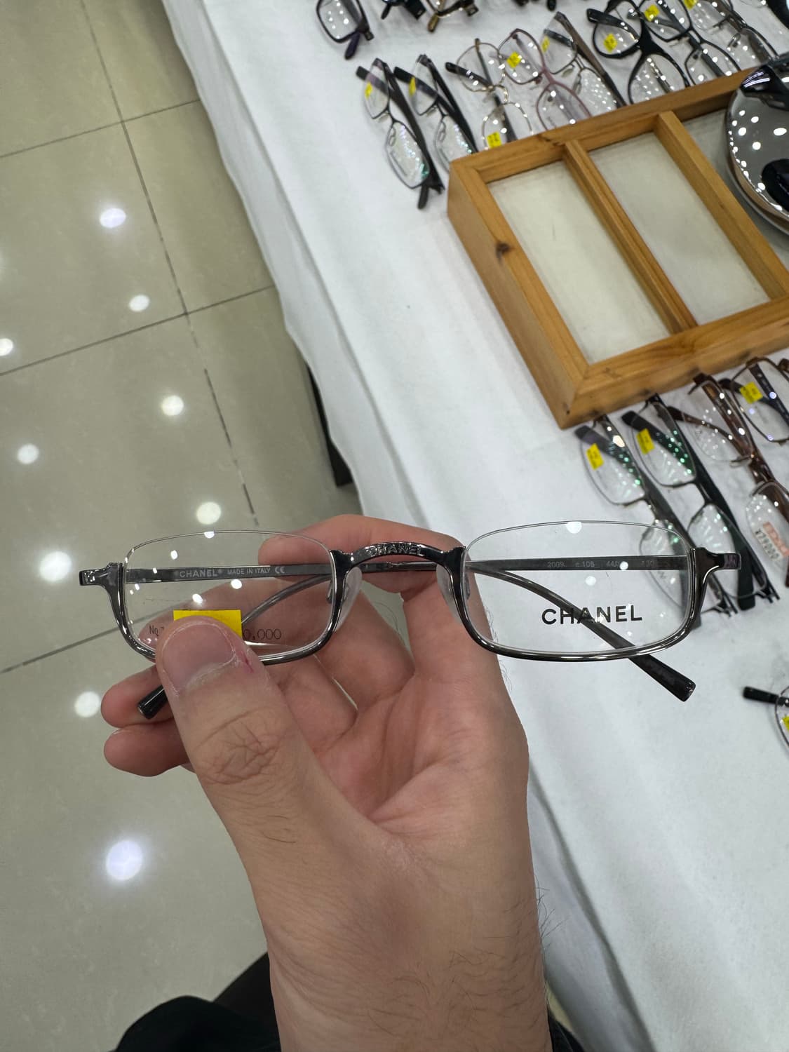 샤넬 반무테 안경 상품이미지1