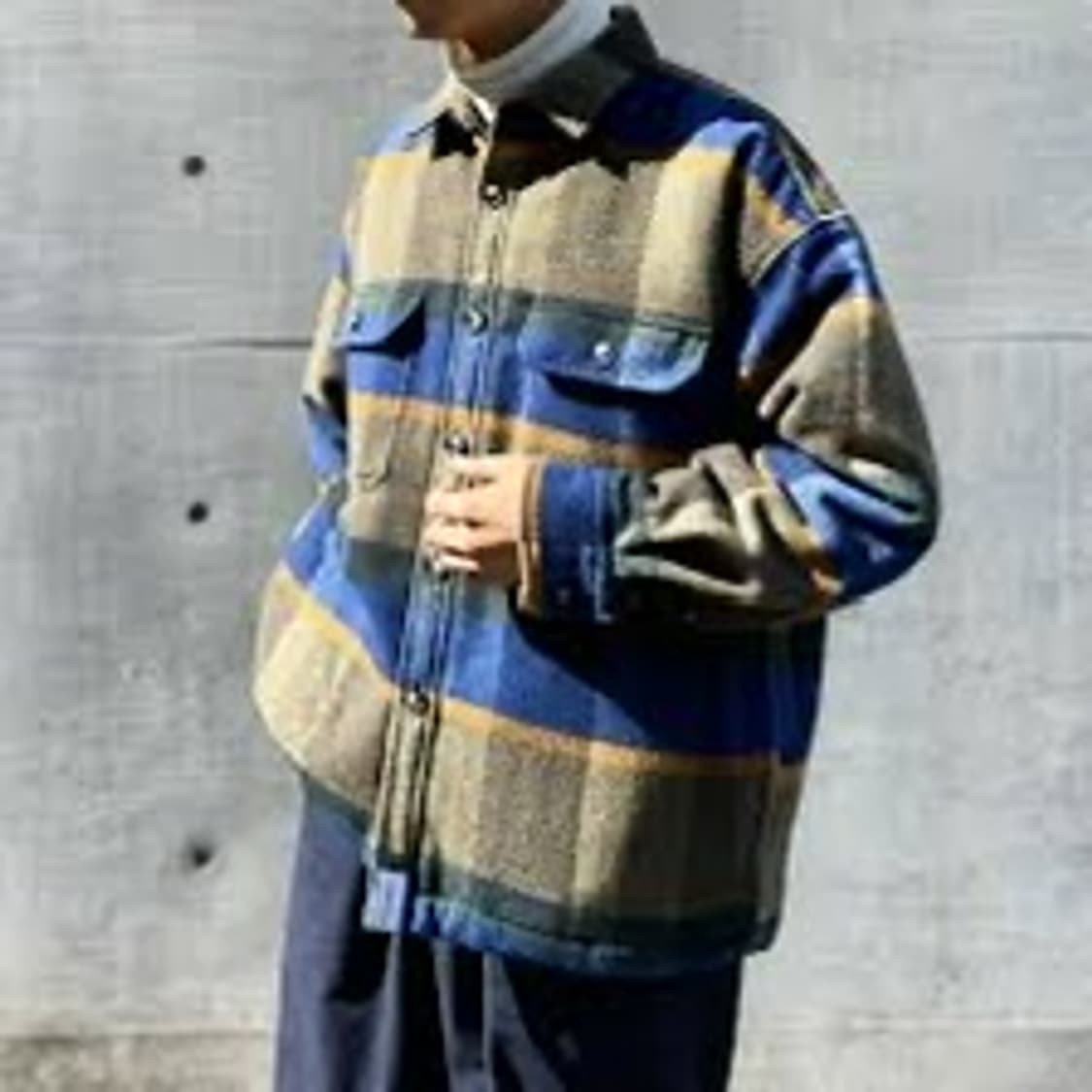 21AW DESCENDANT CLAIRTON PLAID JACKET  상품이미지8
