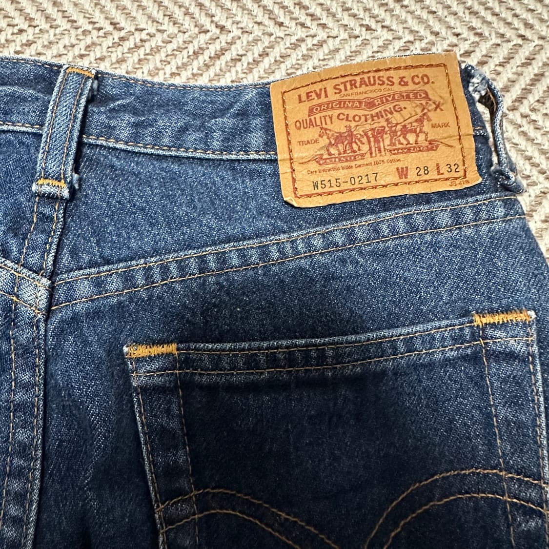 LEVI'S 515 japan made denim pants 상품이미지3
