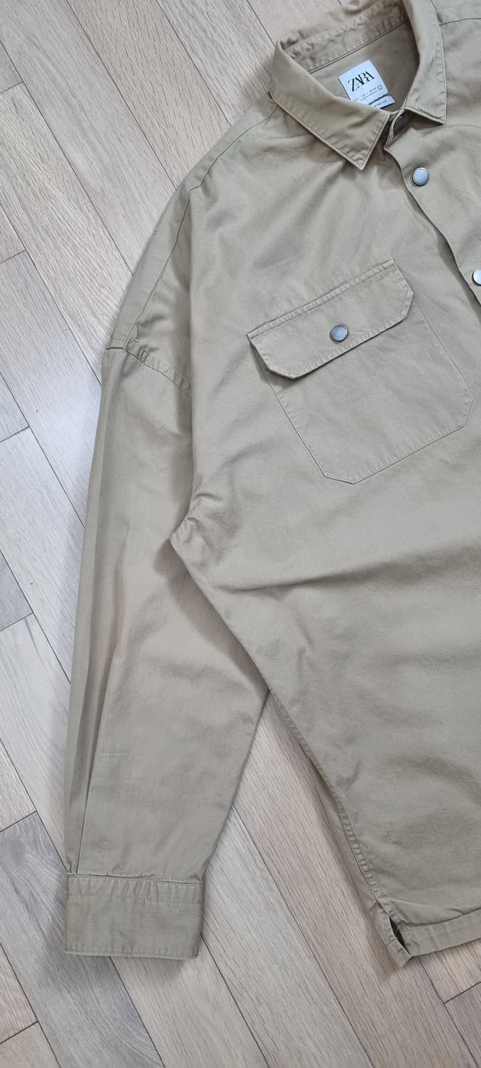 ZARA 자라 투포켓 오버핏 셔츠 L _ 남성 상품이미지3