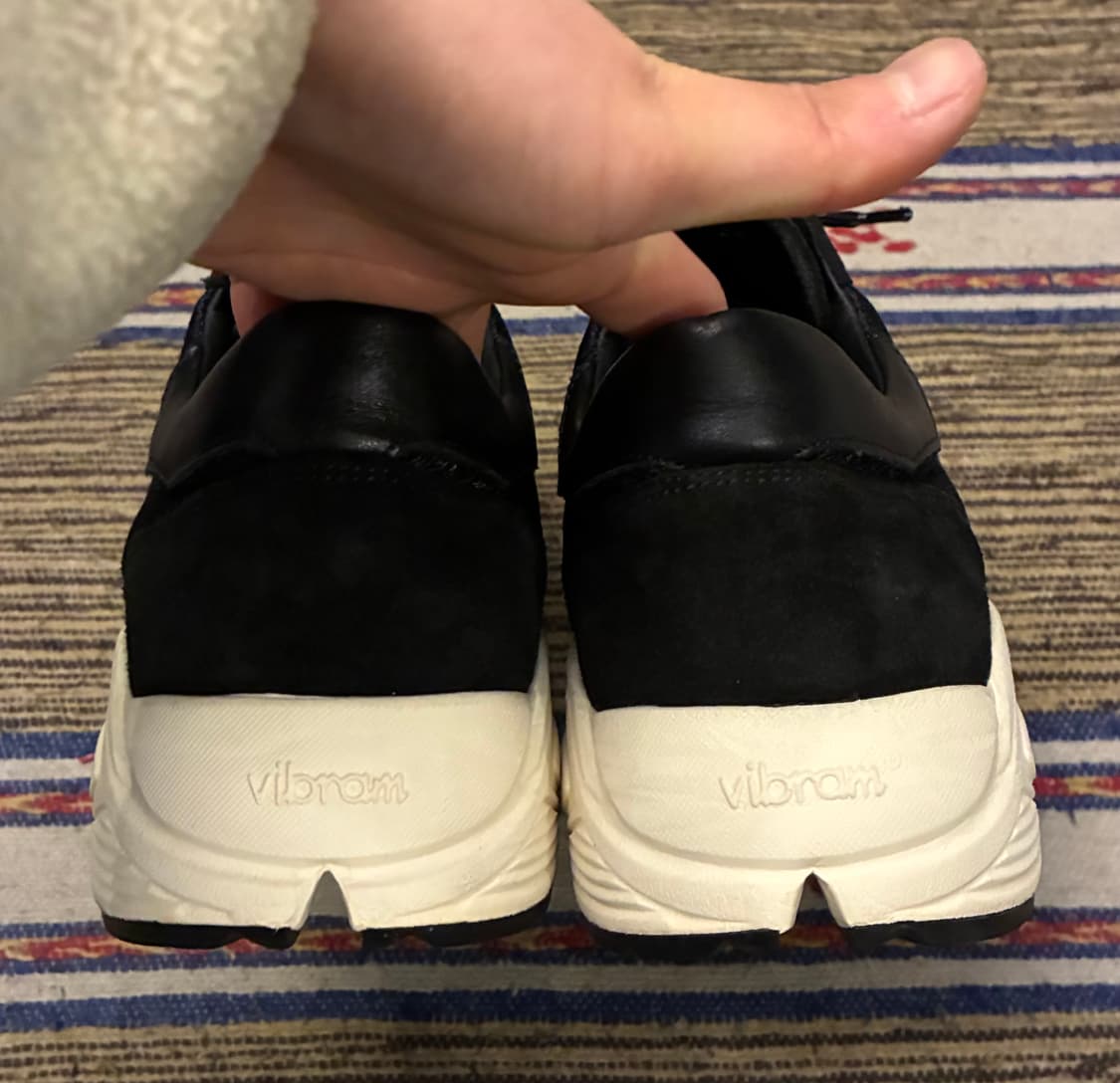 (280~285)Our legacy 아워레가시 모노러너 스니커즈 블랙 상품이미지8