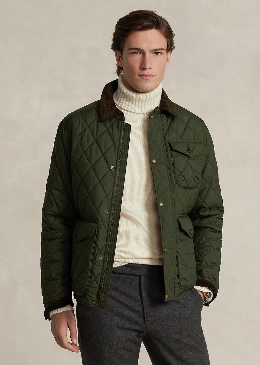 폴로 랄프로렌 맨 비트온 퀼트 자켓 퀼팅 코듀로이 710884459001 상품이미지7