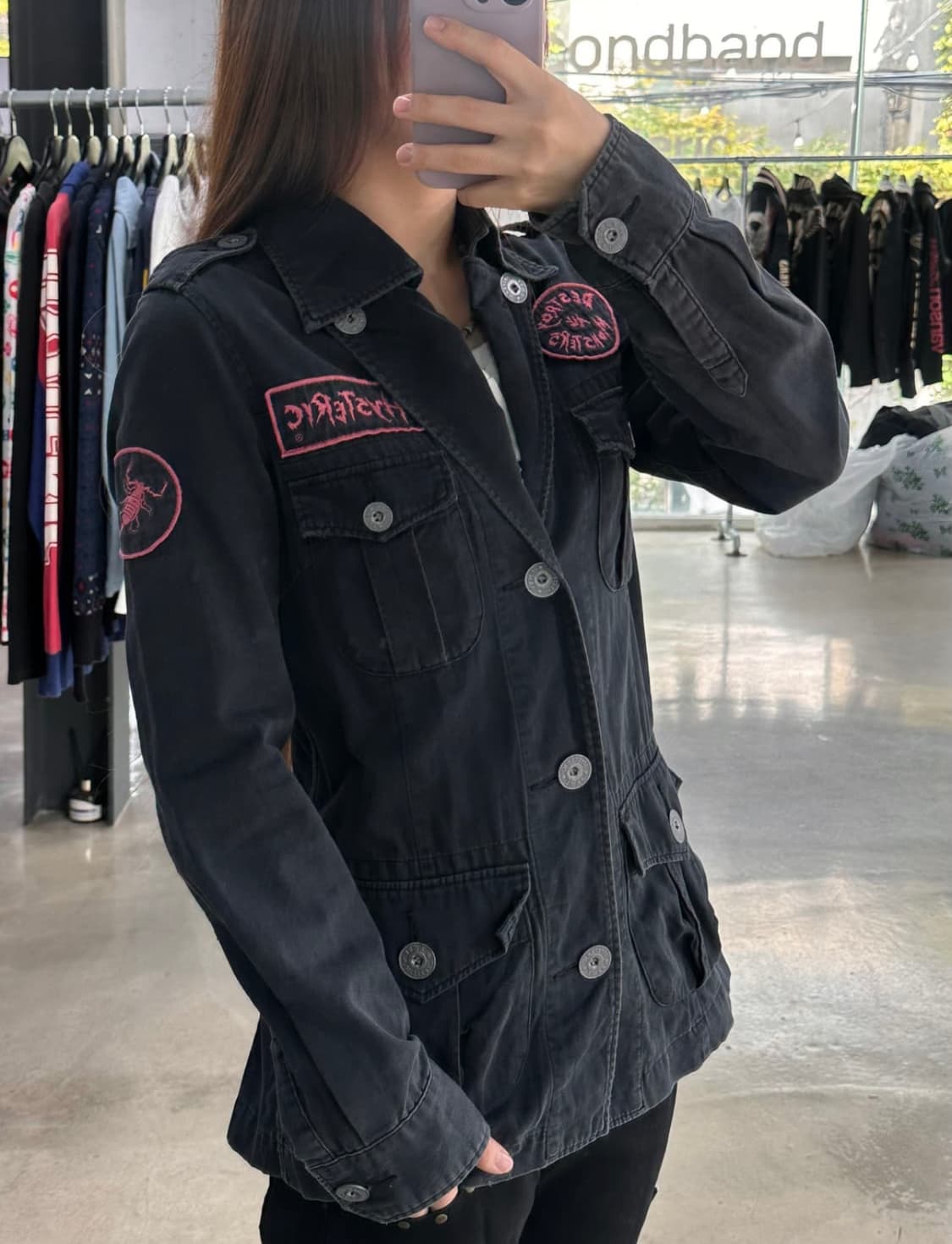 히스테릭글래머 멀티 포켓 자켓 상품이미지1