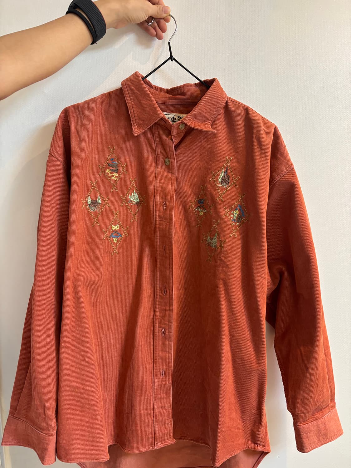 빈티지 코듀로이 셔츠 상품이미지3